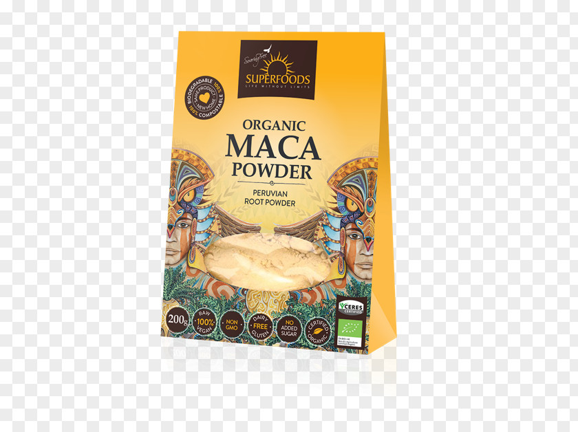 Peruvian Maca Organic Food Cuisine Superfood Adaptogen PNG