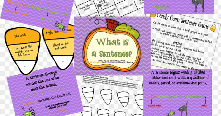 Sentence Art Paper Material PNG