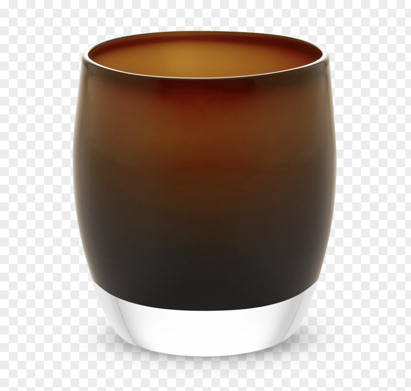Votive Candles Glass Coffee Cup Vase Brown Learning PNG