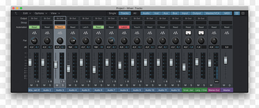 Logic Pro Audio Mixers Mac Book Retina Display Studio One PNG