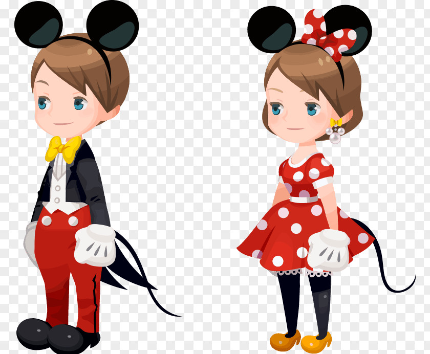 Minnie Mouse Kingdom Hearts χ Mickey KINGDOM HEARTS Union χ[Cross] The Walt Disney Company PNG