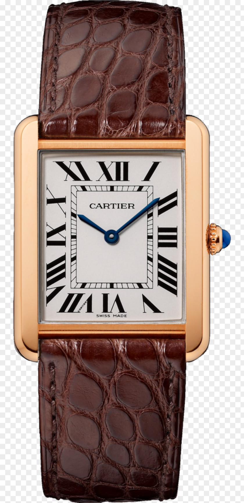 Watch Cartier Tank Solo Gold PNG