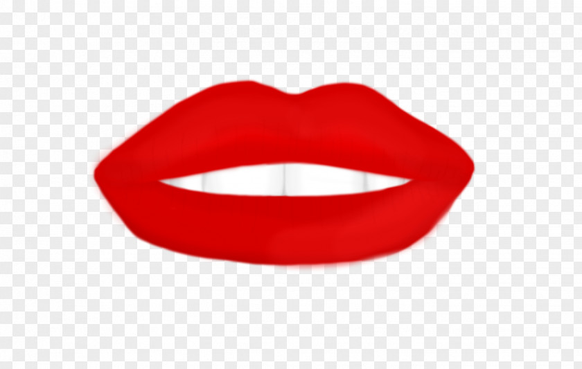 Red Lips Lip Mouth Font PNG