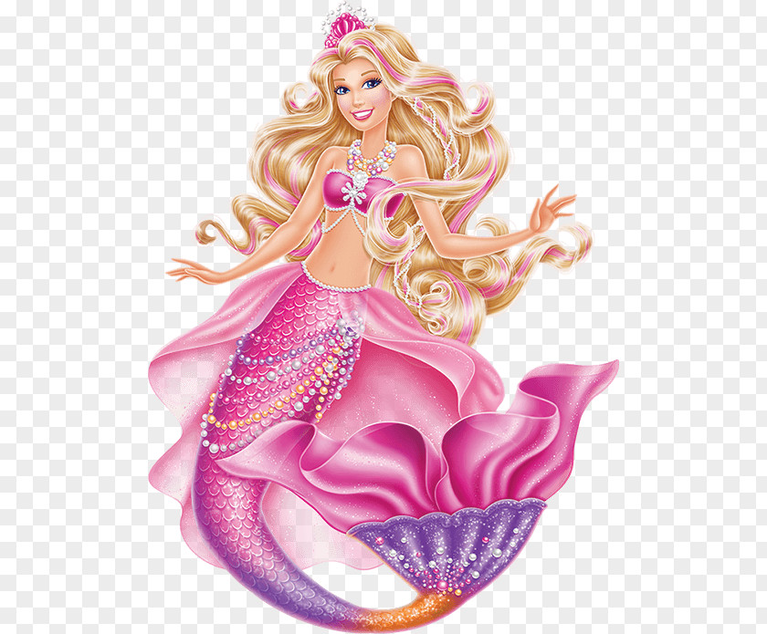 Mermaid Barbie: The Pearl Princess Merliah Summers Doll PNG