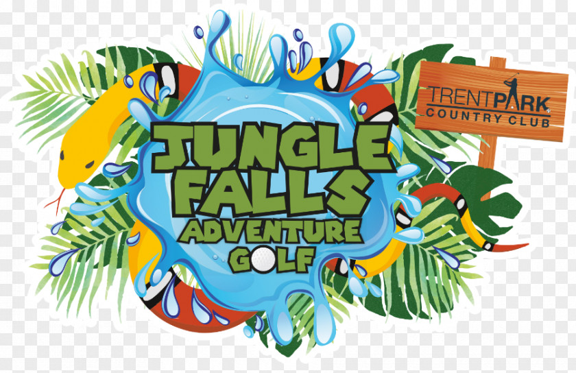 Mini Golf Trent Park Club Jungle Falls Adventure Miniature Graphic Design PNG