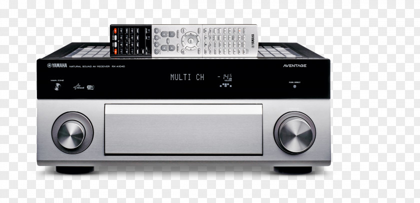 Stereophonic Sound Yamaha AVENTAGE RX-A3060 DTS-HD Master Audio AV Receiver PNG