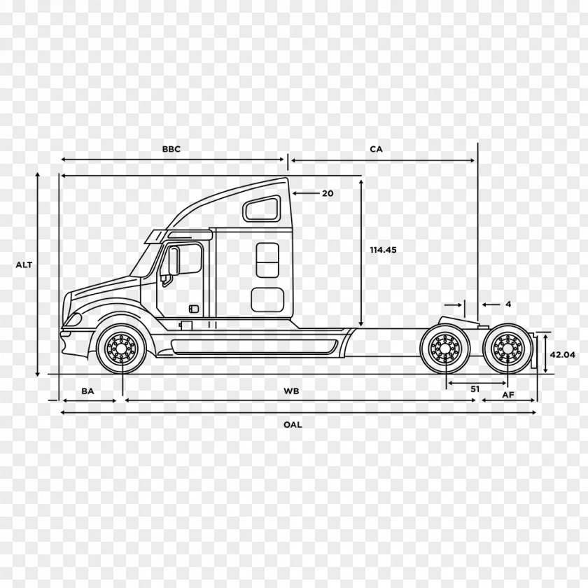 Truck Freightliner Cascadia Motor Vehicle Tractor Unit Trucks PNG
