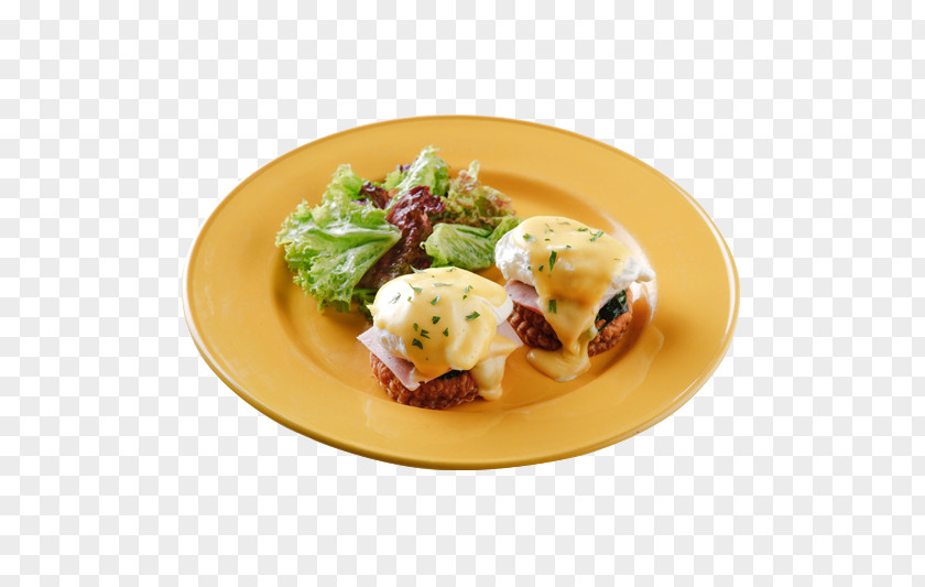 Breakfast Eggs Benedict Vegetarian Cuisine Hollandaise Sauce Cafe PNG