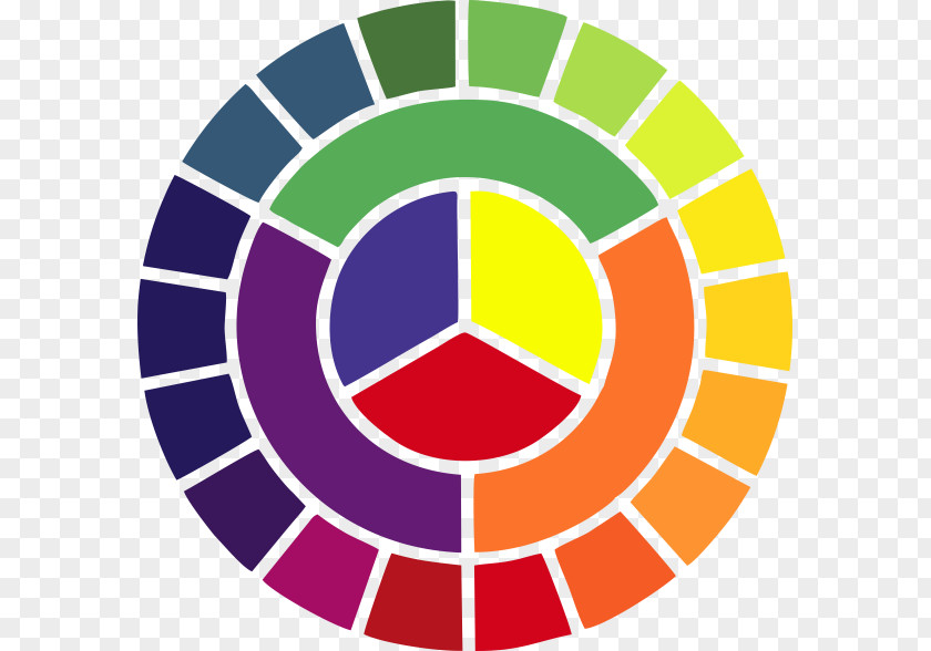 Color Wheel Theory Complementary Colors Secondary PNG