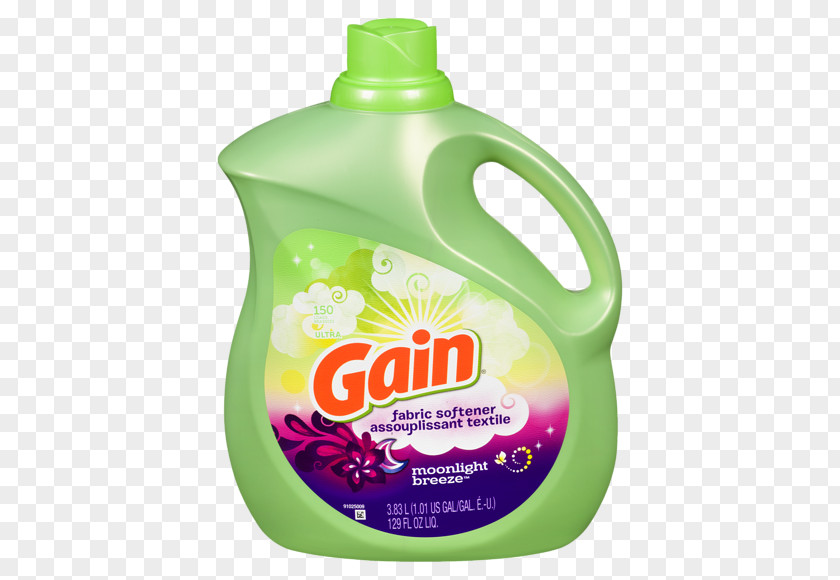 Fabric Softener Symbol Gain Liquid Original Laundry Detergent PNG