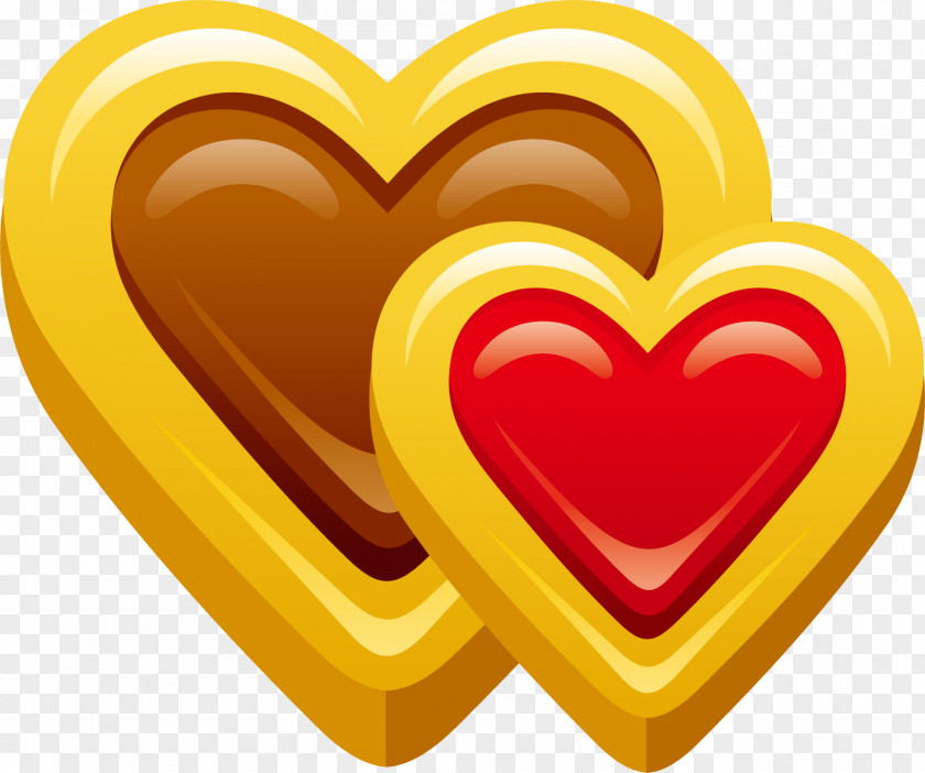 Heart Vector Material PNG