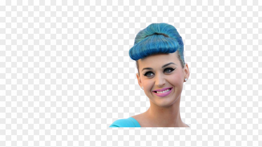 Katy Perry Cabelo Roxo Hairstyle Forehead Cosmetics Eyelash PNG