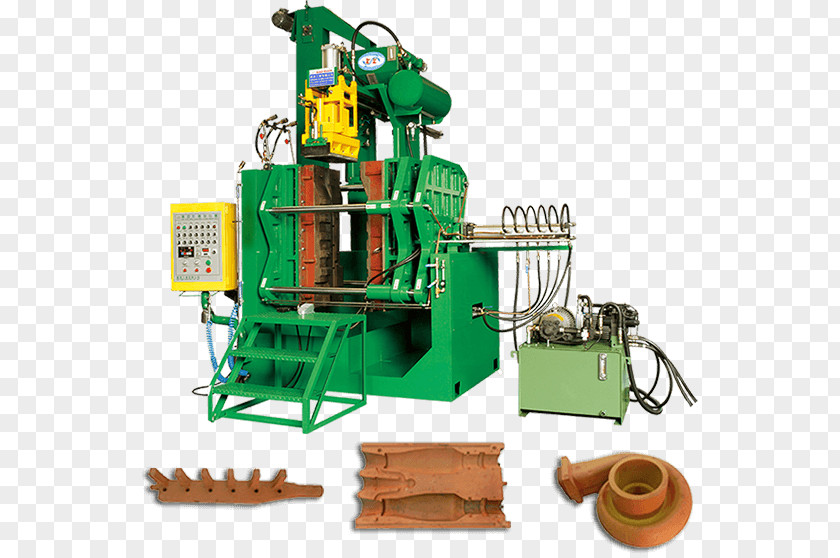 Machine Sand Casting Manufacturing Industry PNG