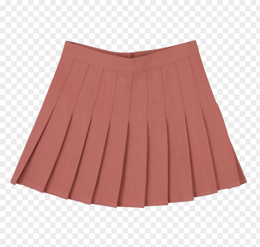 Pink Peach Skirt Pleat Skort Clothing PNG