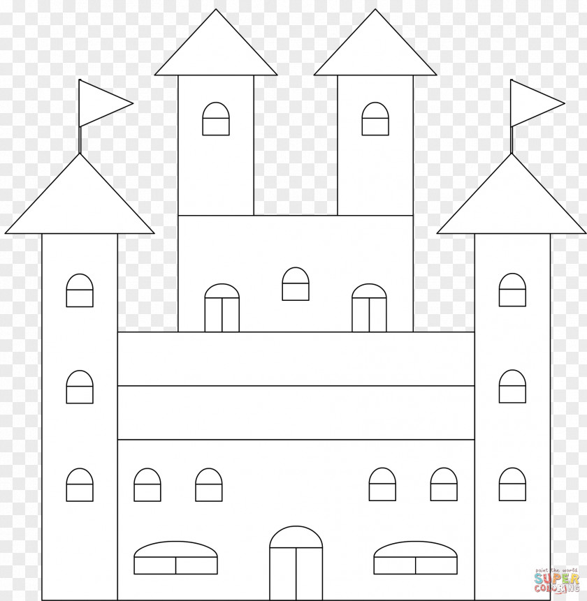 Restaurant Building Triangle Paper PNG
