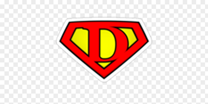 Superman Logo Letter PNG