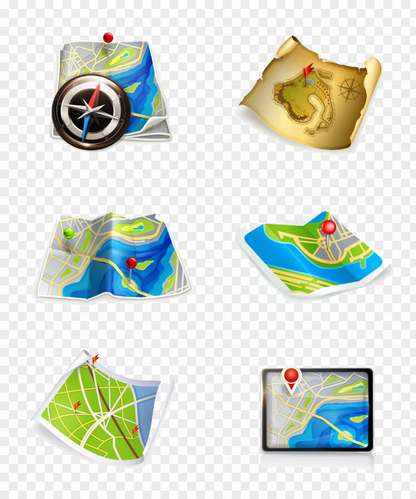 Adventure Treasure Map Photos Compass Clip Art PNG