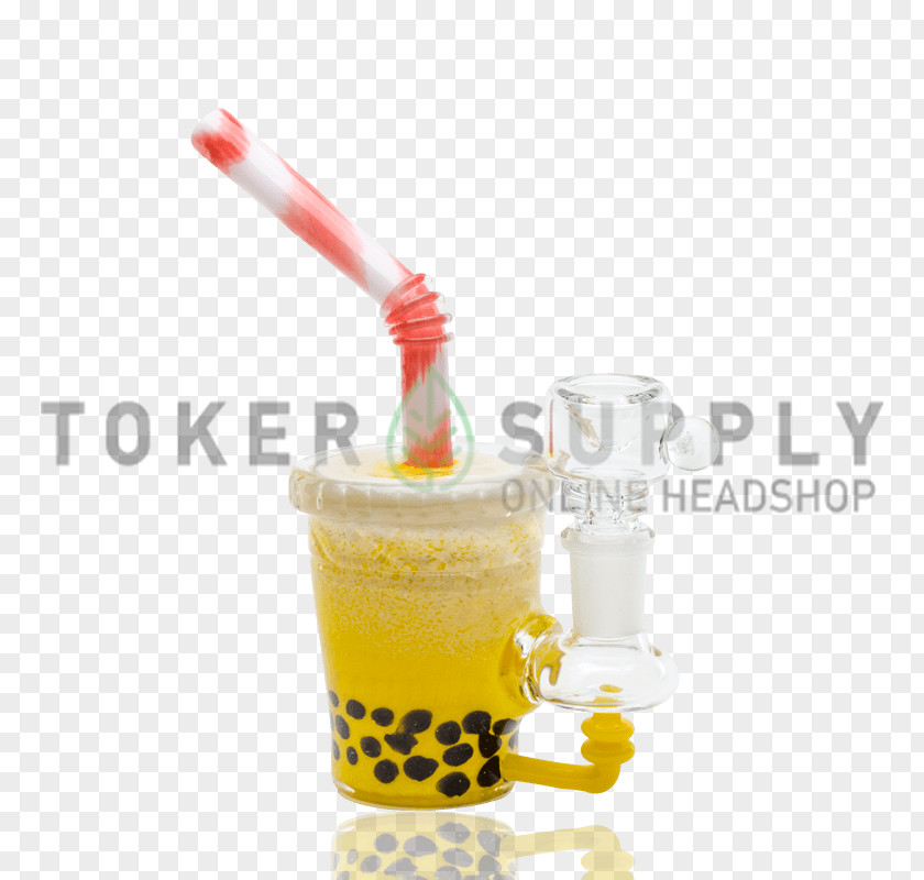 Boba Bubble Tea Thai Honeydew Smoking Pipe Tobacco PNG