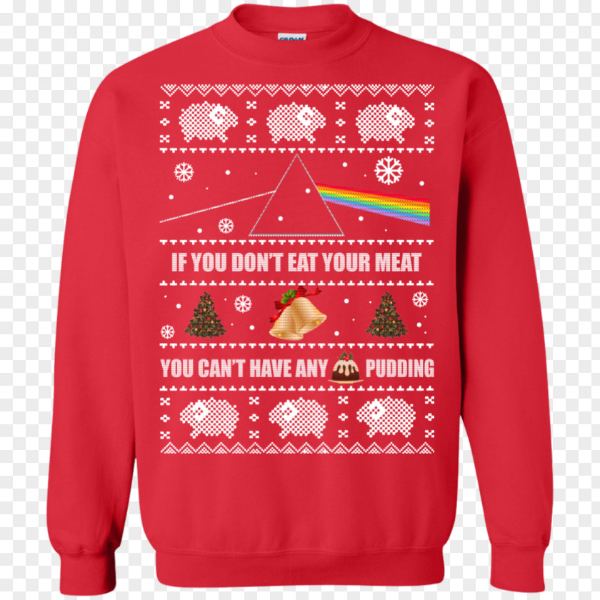 Eat Meat Hoodie Sweater T-shirt Christmas Jumper PNG