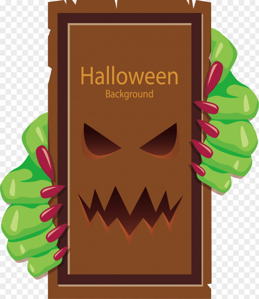 Green Halloween Ghost Clip Art PNG