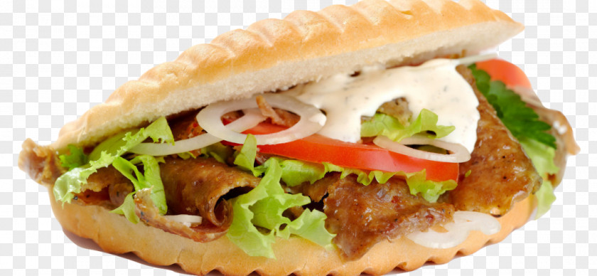 Kebab Doner Gyro French Fries Fast Food PNG