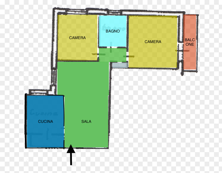 Line Floor Plan Angle PNG