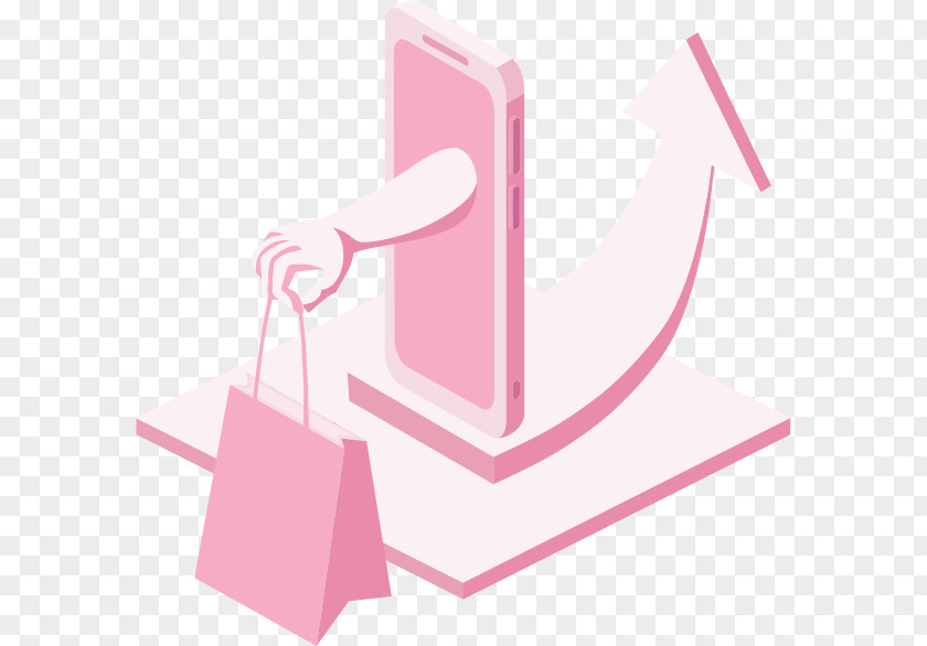 Mobile Tap Pink M Brand PNG