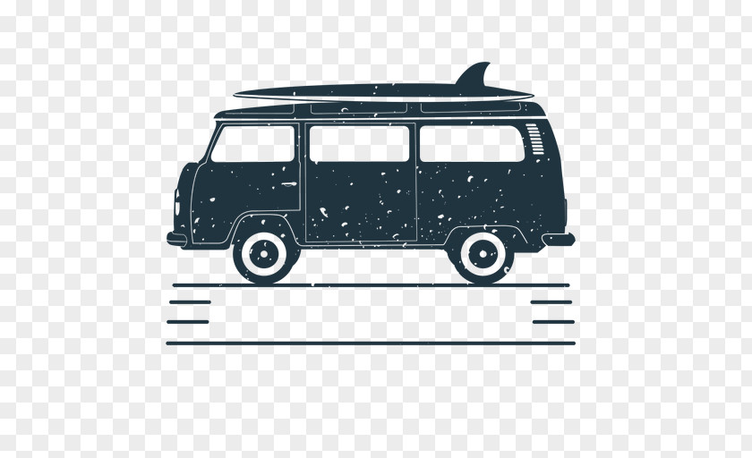 Road Trip Transparent Surfing Design Graphics Silhouette Illustration PNG