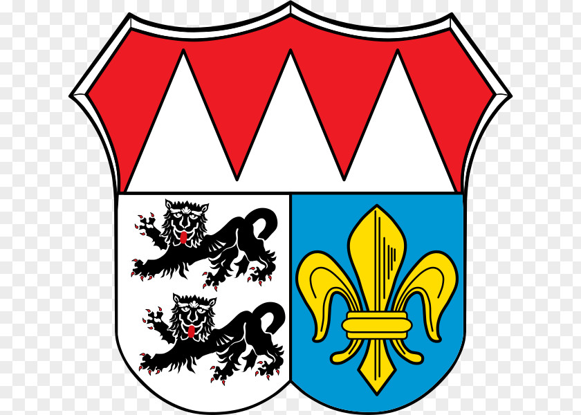 Würzburg Clip Art Main Districts Of Germany Coat Arms PNG