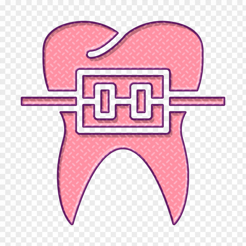 Braces Icon Dentist Dentistry PNG