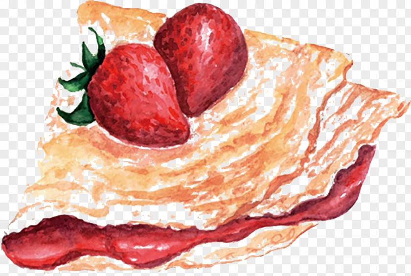 Bread Pancake Watercolor Painting Royalty-free Illustration PNG