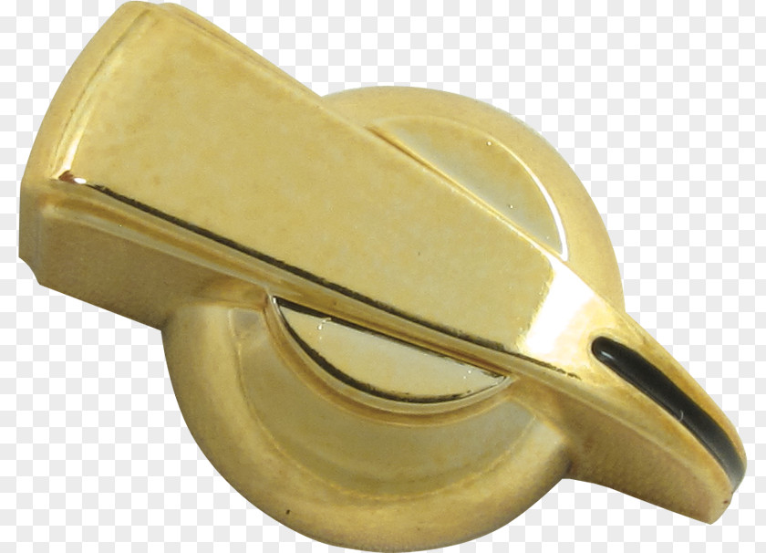 Chicken HEAD Brass Gold Material Knurling PNG