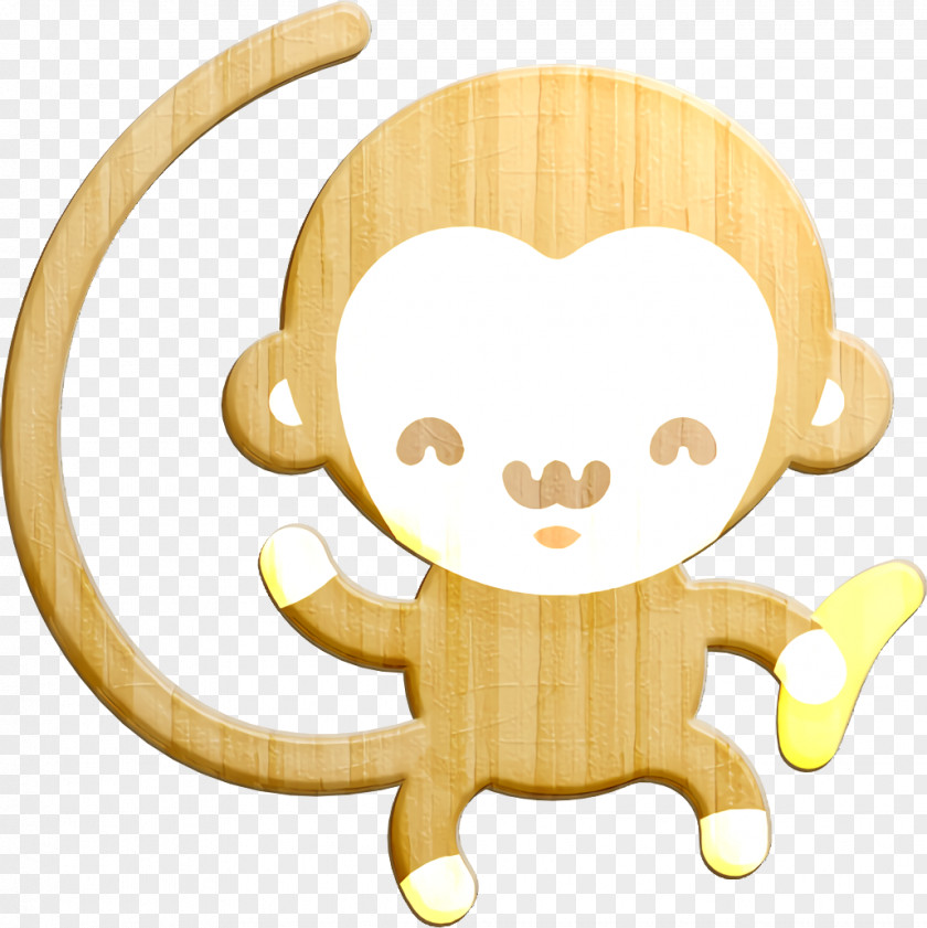 Kawaii Animals Icon Monkey PNG