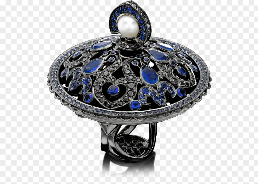 Merry-go-round Sapphire Earring Diamond Bracelet PNG