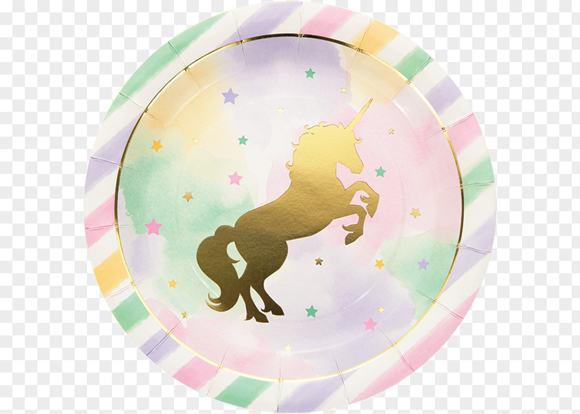 Unicorn Birthday Cloth Napkins Party Centrepiece PNG