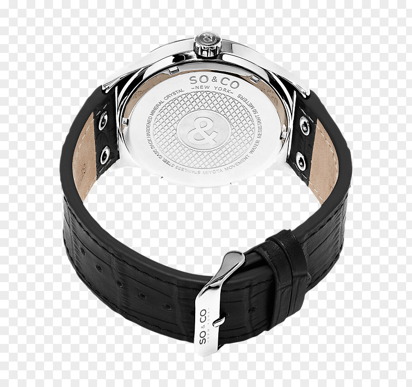 Watch Quartz Clock Strap Chronograph Leather PNG