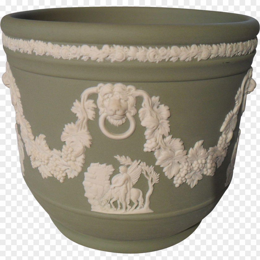 Wedgewood Swim & Tennis Club Flowerpot Ceramic Pottery Jasperware Jardiniere PNG