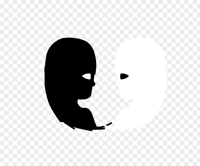 Ying And Yang Nose Clip Art Product Design Silhouette Brand PNG