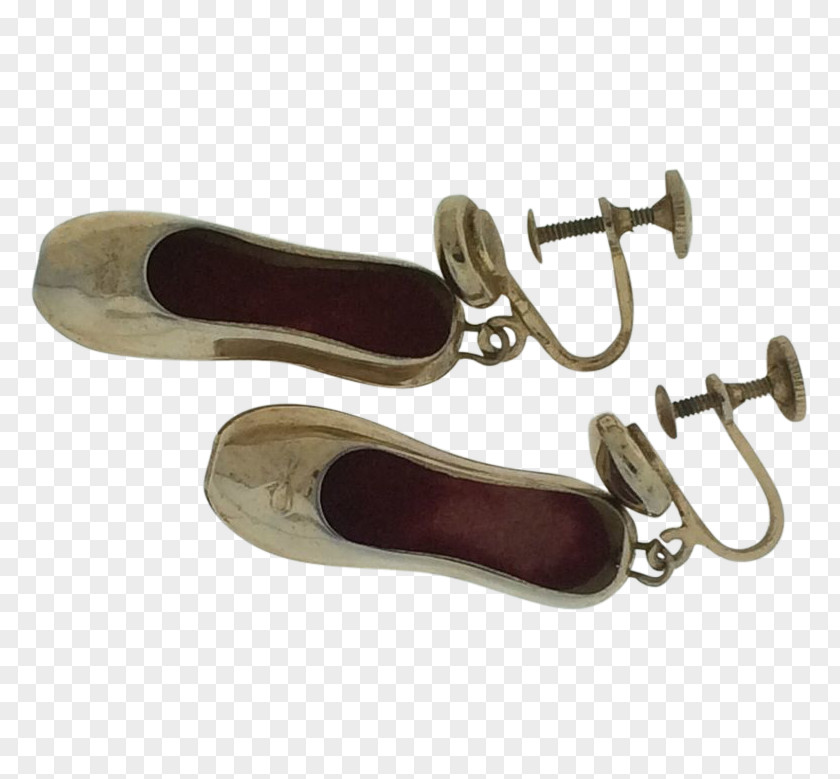 Ballet Earring Slipper Shoe PNG