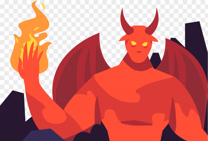 Horrible Demon Devil Clip Art PNG
