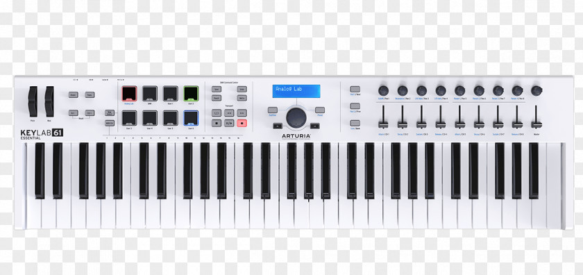 Keyboard Arturia MIDI Controllers Sound Synthesizers Electronic Musical Instruments PNG