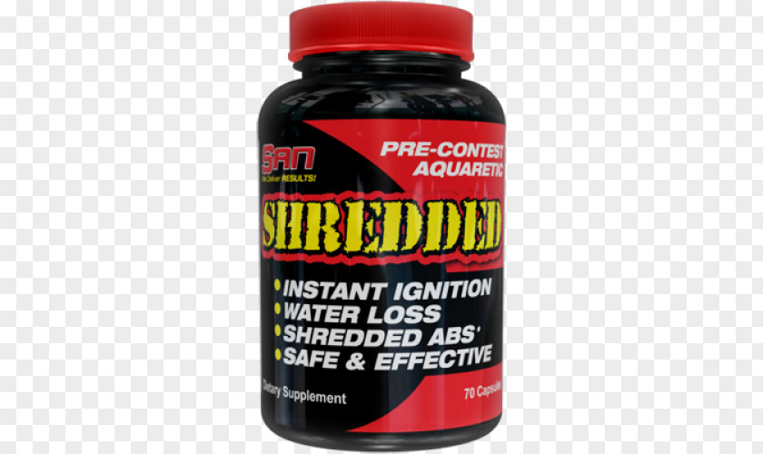 Shredded Dietary Supplement Diuretic Capsule Internet PNG