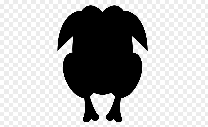 Bird Silhouette Roast Chicken Asado Roasting Meat PNG