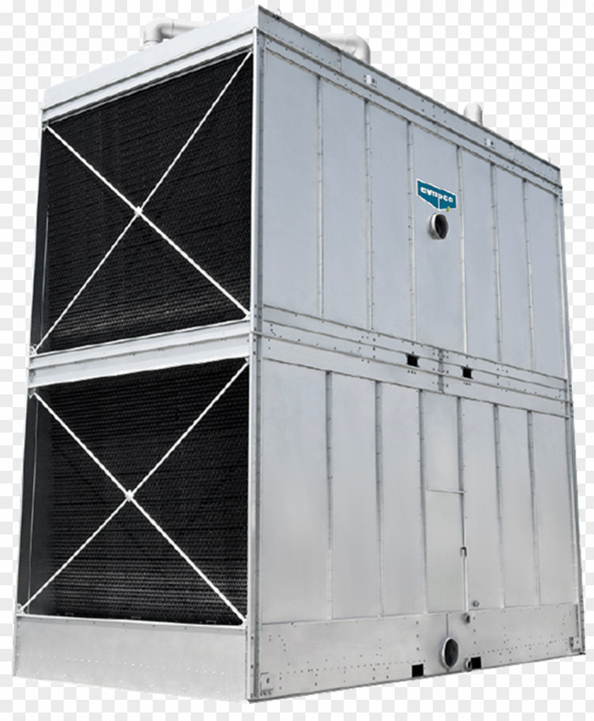 Cooling Tower Evaporative Cooler Refrigeration Fan Condenser PNG