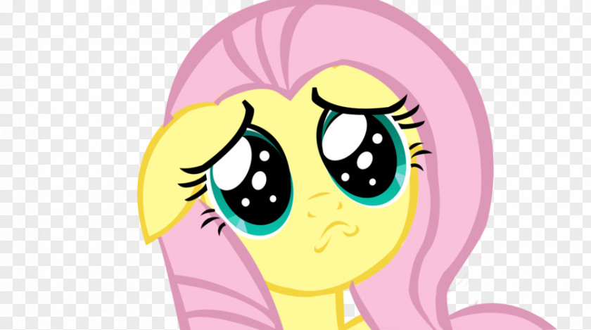 Fluttershy Character M-Maybe Pony PNG