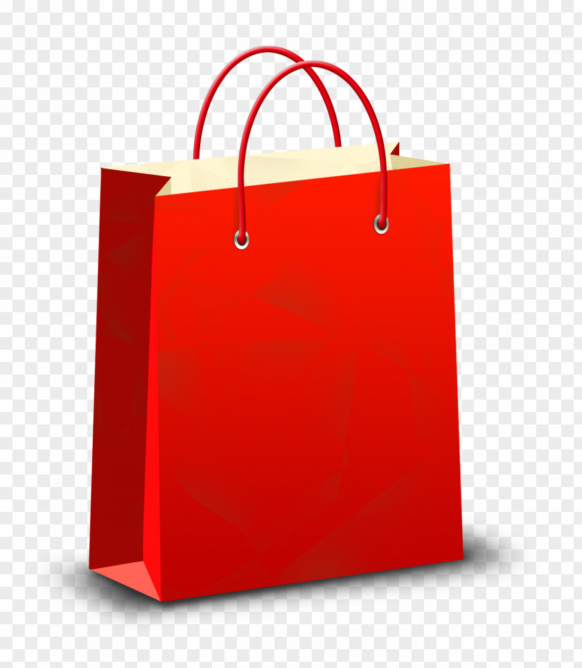 Red Shopping Bags Bag Clip Art PNG