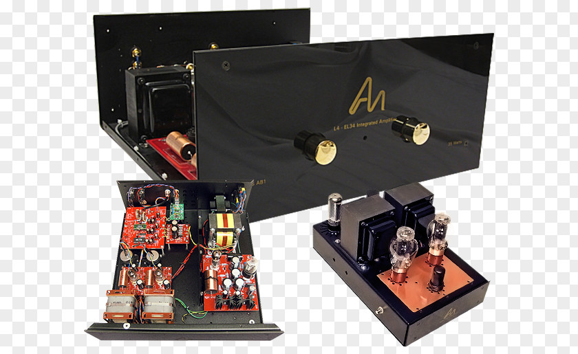 Valve Amplifier Audio Power Vacuum Tube Sound PNG