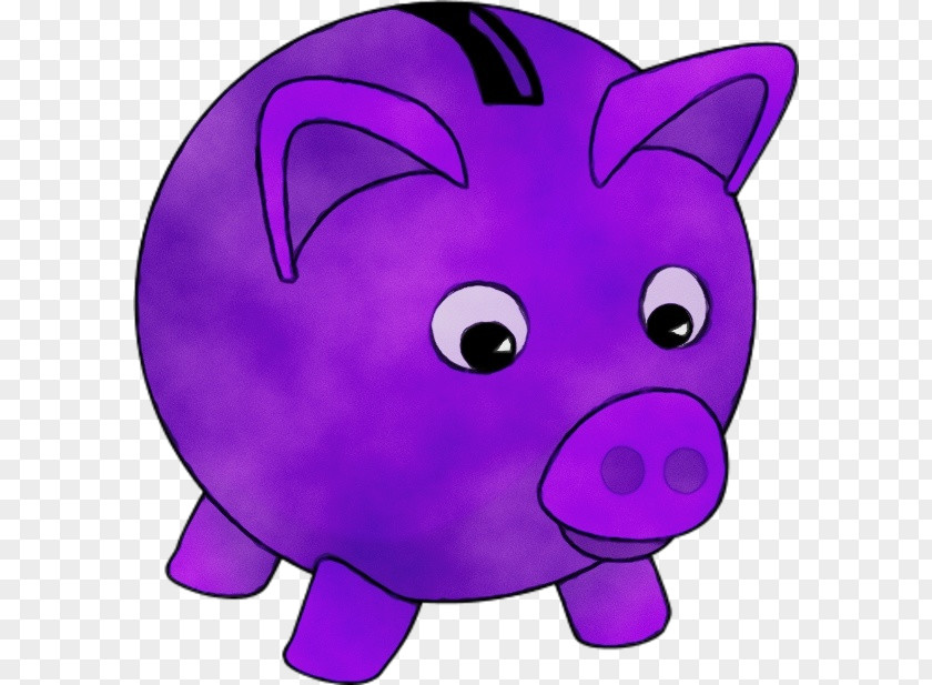 Animation Magenta Pig Cartoon PNG