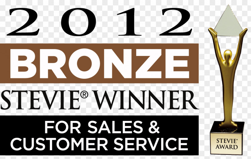 Bronze Trophy Stevie Awards Silver Business Brinks Home Security PNG
