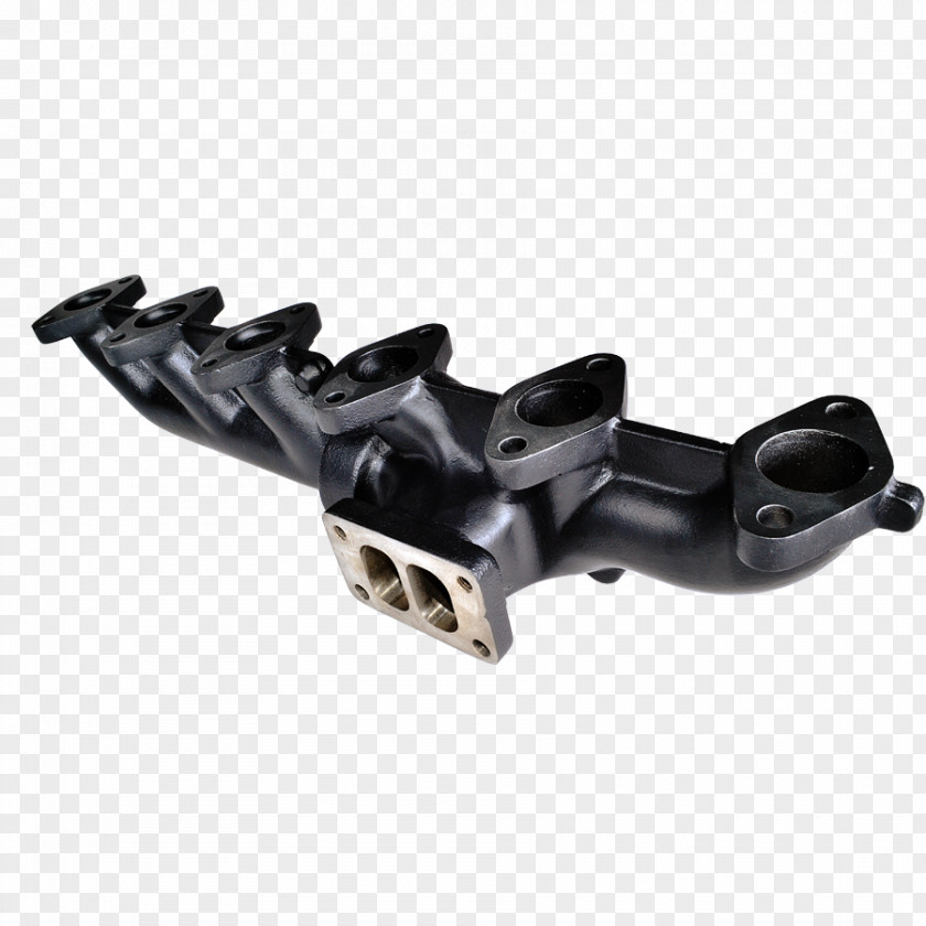 Ceramic Three-piece Car Exhaust System Angle PNG